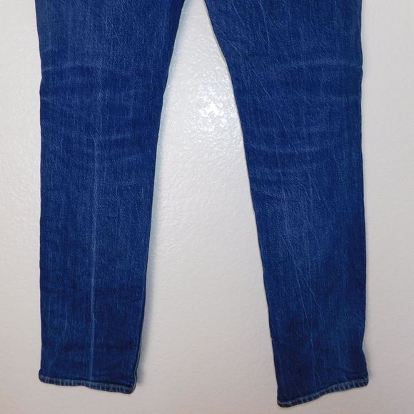 Levi's Premium 511 Big E Casual Denim Blue 5 Pocket Faded Jeans Size 31x32 - Picture 12 of 12
